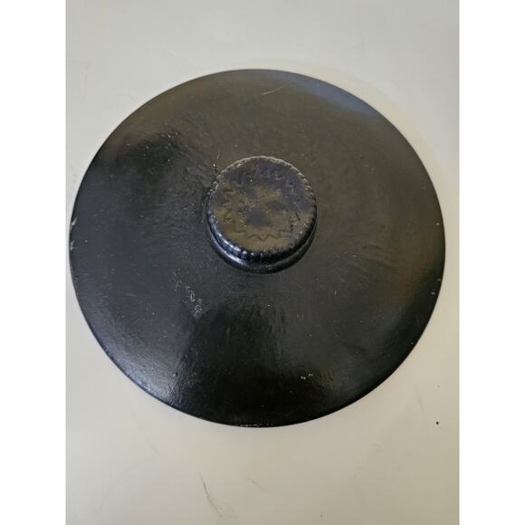 Vintage Bowl With Lid Soup Tureen With Handles Folk Art Ceramic Unmarked - Picture 6 of 13